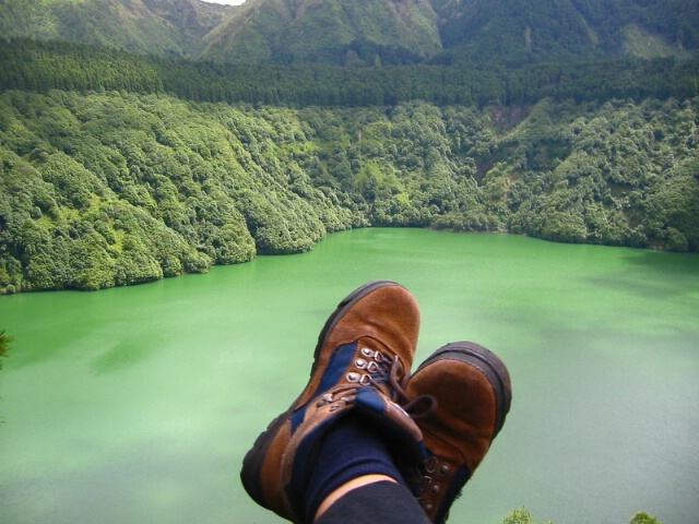 Resting by the Green Lagoon.....
