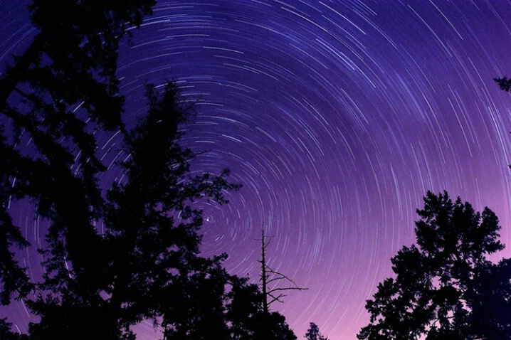 Star Trails of the 20D