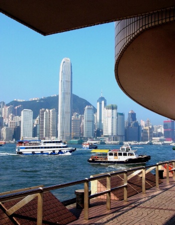 Hong Kong Harbor view