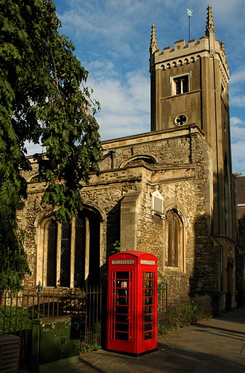 Cambridge phonebooth