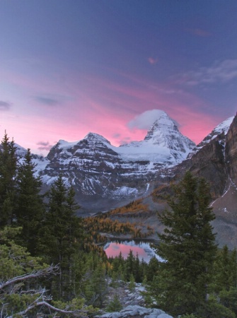 Canadian Rockies 7:30 am again..