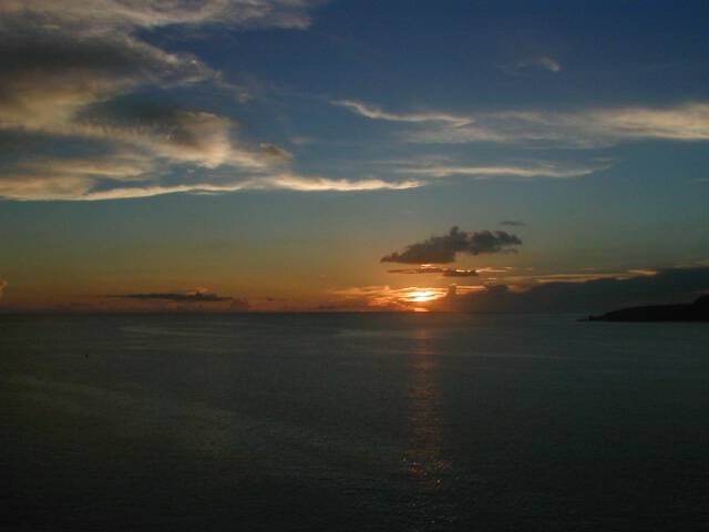 St. Martin sunset