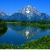 © Bob Peterson PhotoID # 588158: Tetons over Snake River