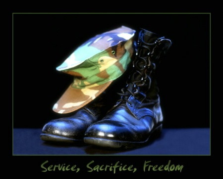 Service, Sacrifice, Freedom