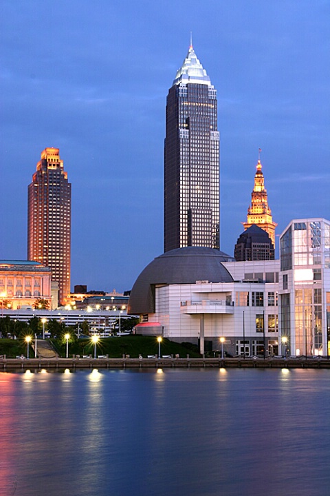 Cleveland at Dusk Original