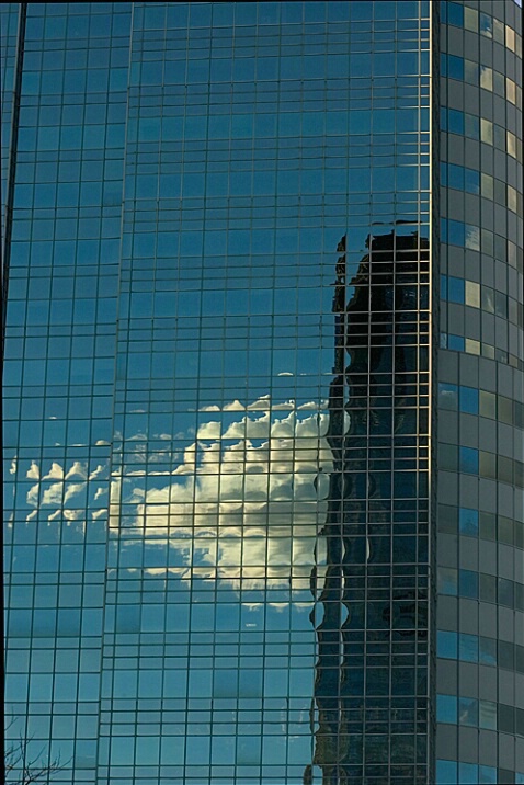 The Blue Skyscraper