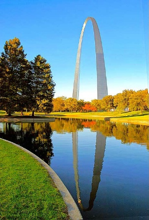 St. Louis Arch Reflection