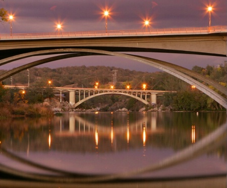 Bridge at Last Daylight