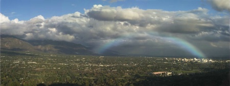 Rainbow Over Pasadena