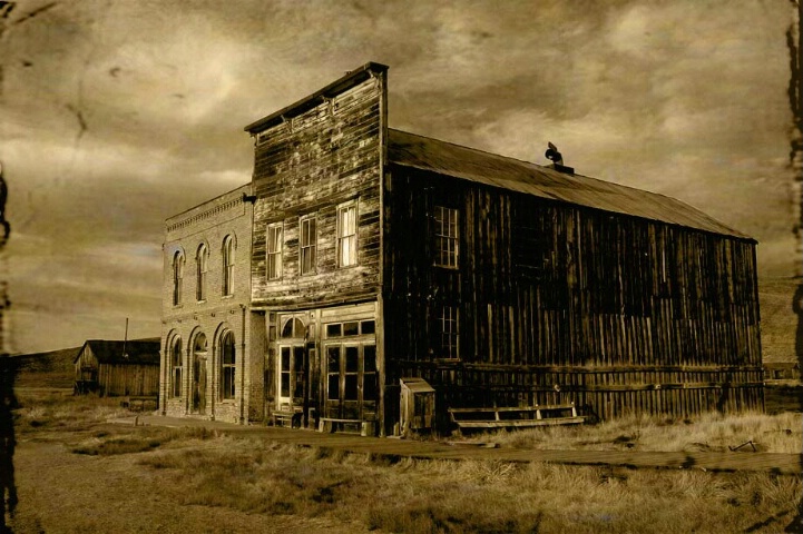 In the Ghost Town of Bodie, CA.