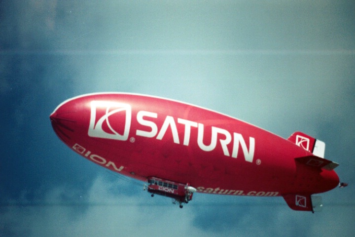 Saturn Balloon over X-Games