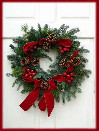 Christmas door Wreath