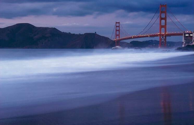 Blue Golden Gate