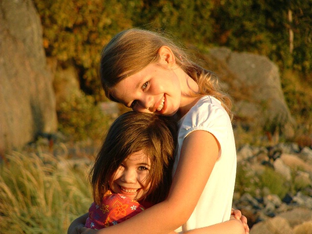 Sisters at Sunset