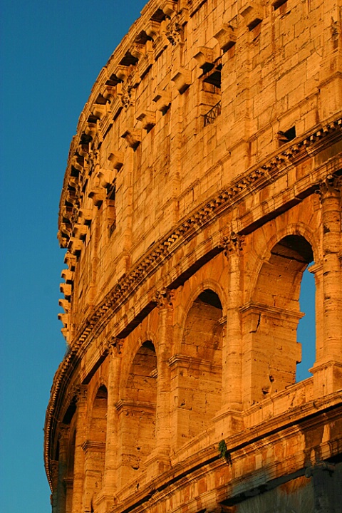 Colosseum on an Angle