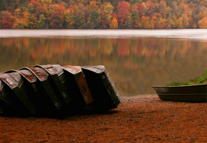 Octorara Lake in Fall