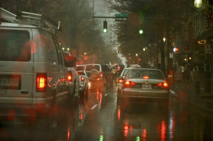 Rainy Rush Hour