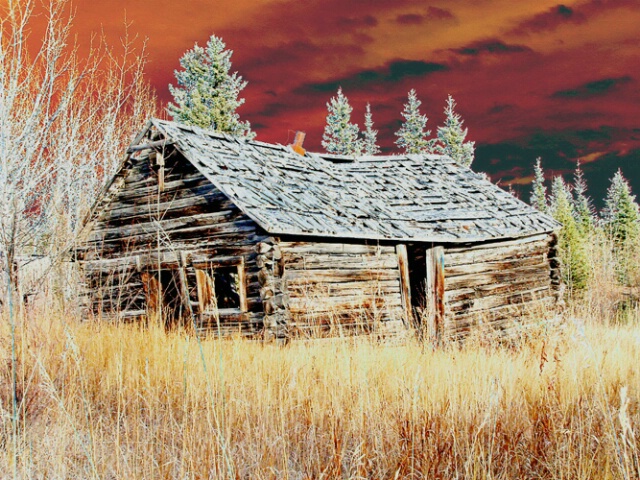 Old cabin,  Alaska