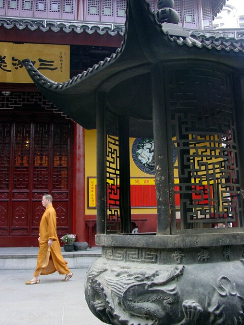 At Jade Buddha Temple