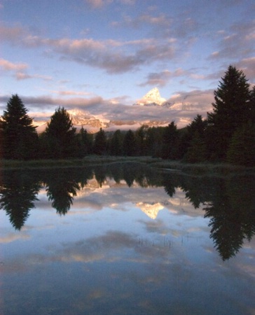 Breaking Dawn at the Tetons