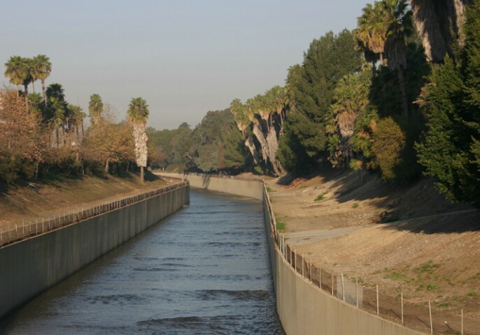 Los Angeles River - Early Morning