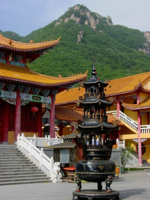 Buddhist Temple in NE China