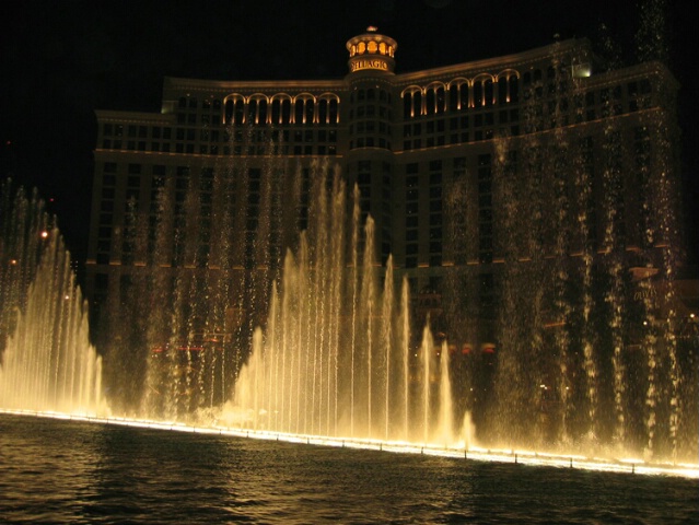 Fountains at the Bellagio, Las Vegas.