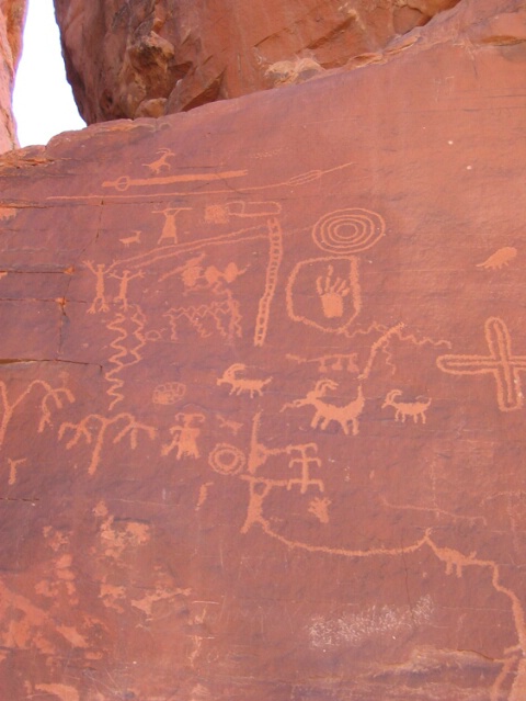 Native American Petroglyphs at Valley of Fire
