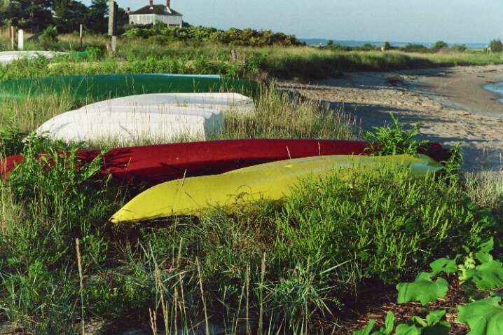 Kayaks on the Shore - ID: 708291 © Deborah A. Prior