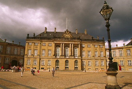 Clouds over the castle