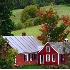2Vermont Farm Buildings in Early Fall - ID: 714072 © John Tubbs
