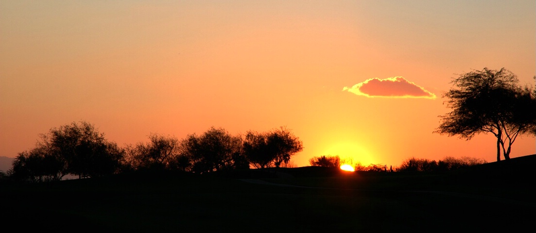 sunset in Phoenix