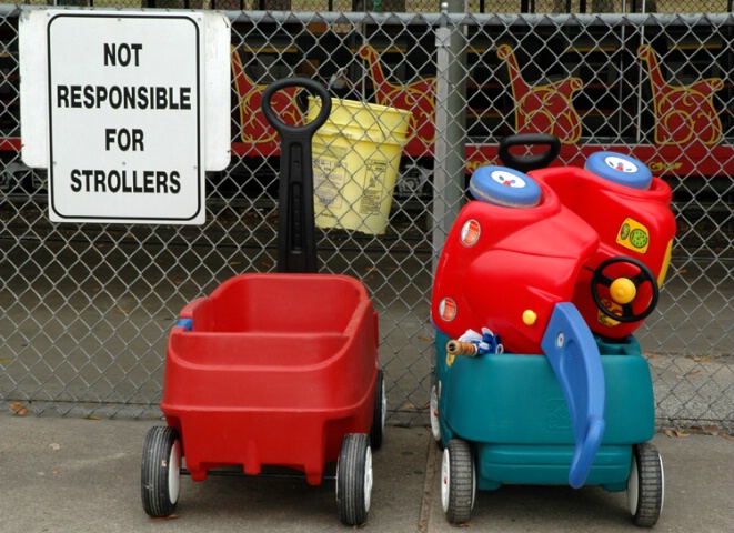 stroller parking