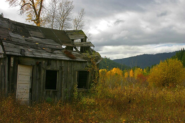 Old Mining Town Shack