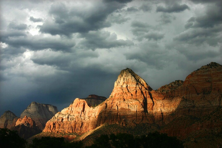 Clearing Storm in Zion - ID: 744219 © John Tubbs