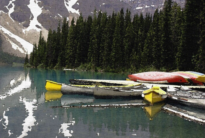 Boats on a lake - ID: 749999 © ashley nicholas