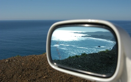 Ocean in the mirror