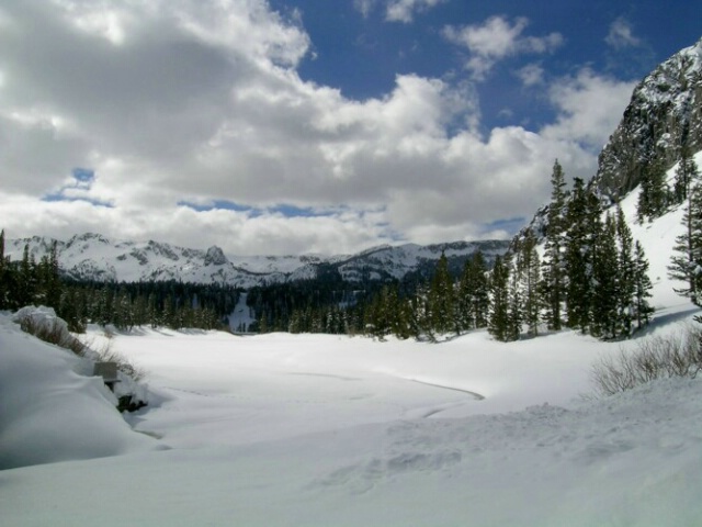 Twin Lakes Under a Blanket