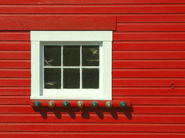Barn Window & Bridle Rack