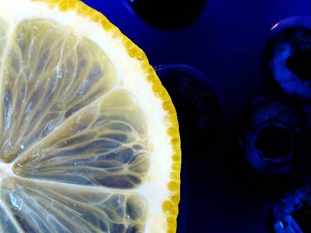 A Lemon in a Blueberry Sea