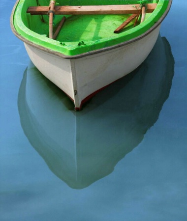 Refelection of the boat