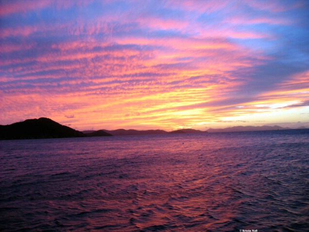 Down Island Sunset F145 - ID: 760030 © Kristin A. Wall