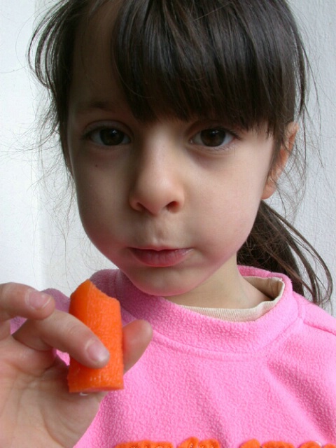Mmm... carrots!