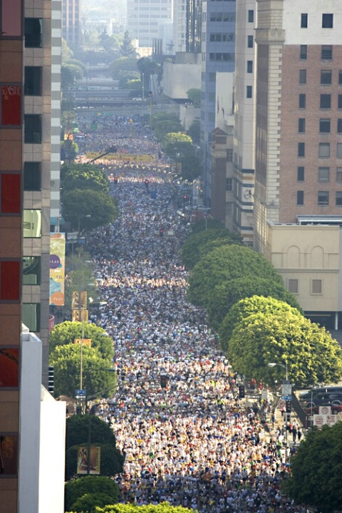 2005 L.A. marathon