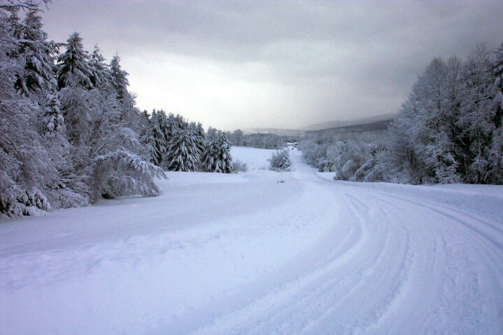 Vermont Winter Road