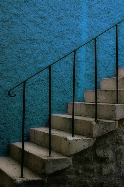 Blue Stairway