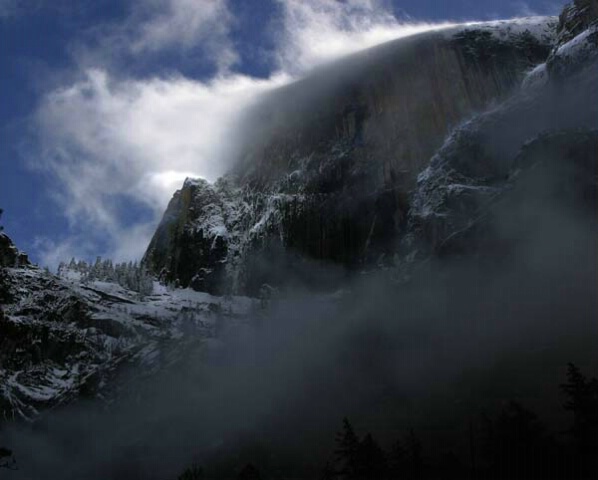 High Winds off Half Dome