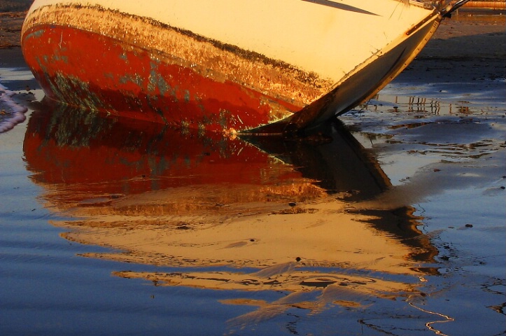 Reflecting On The Sand