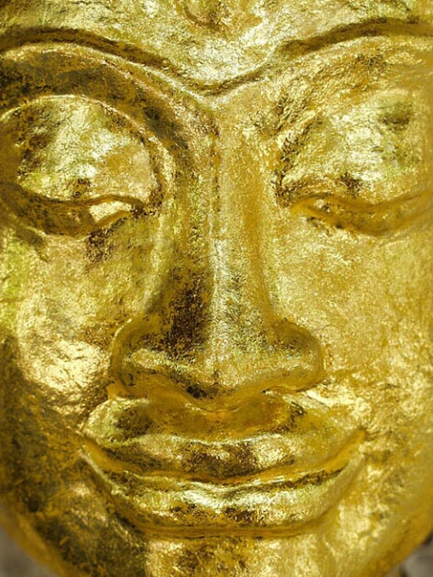 Buddha face, Ubud, Bali