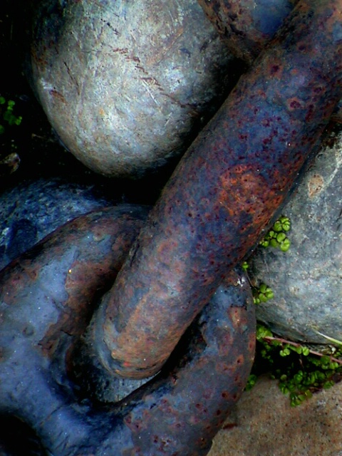 Pipe and Rocks